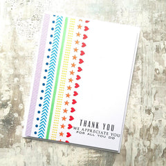 Altenew Creativity Kit Featurette Stamped Sentiment Backgrounds Class