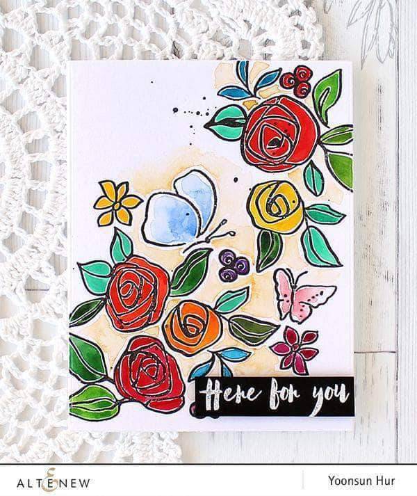 Stamping Through Negative Die-Cuts Class