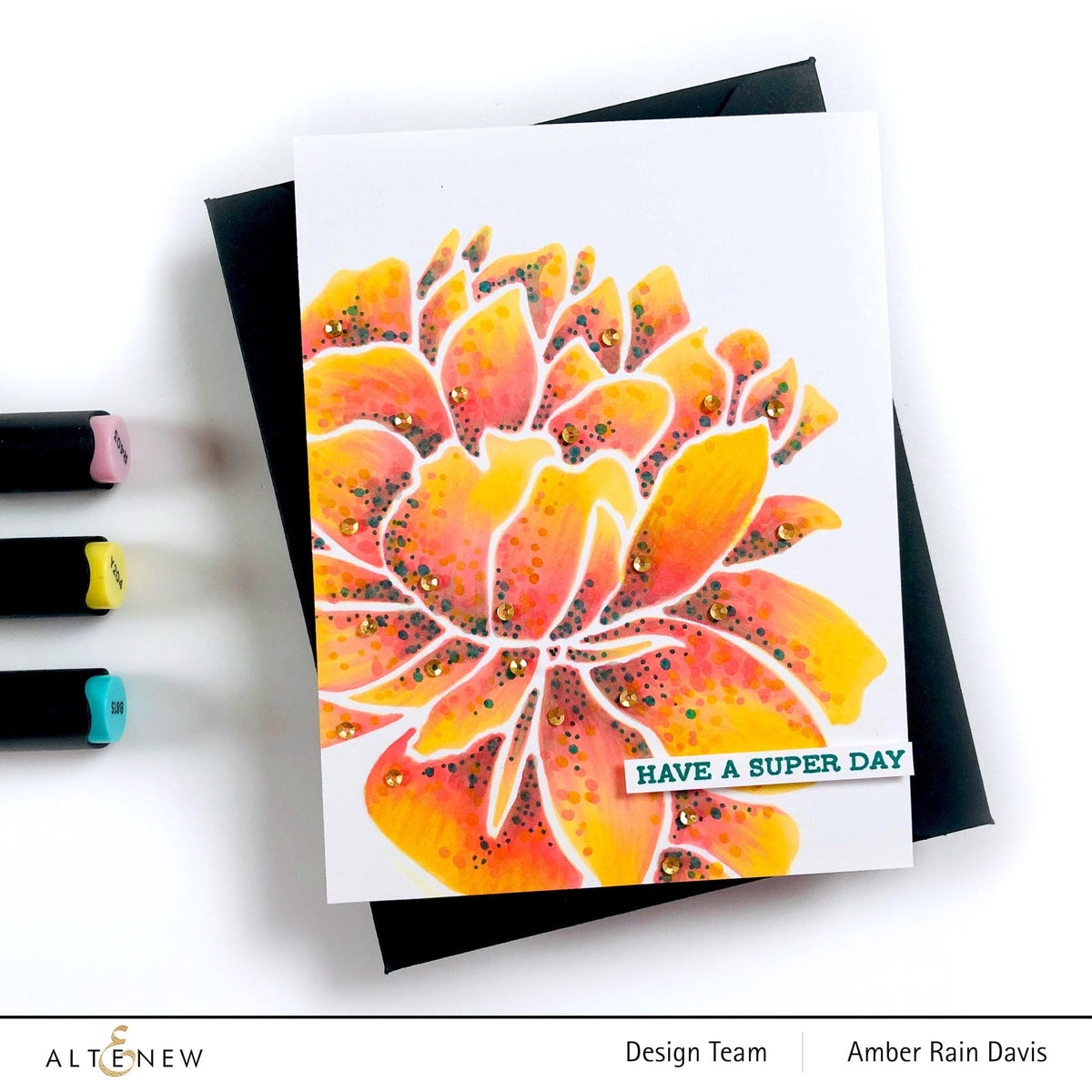 Altenew Class Stunningly Styled Stencils Online Cardmaking Class