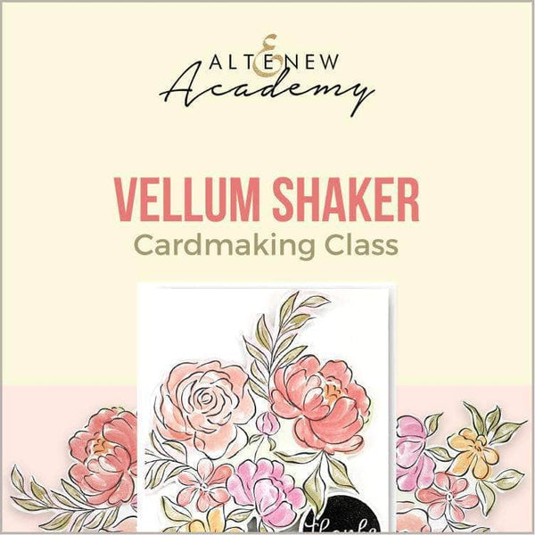 Vellum Shaker Cardmaking Class