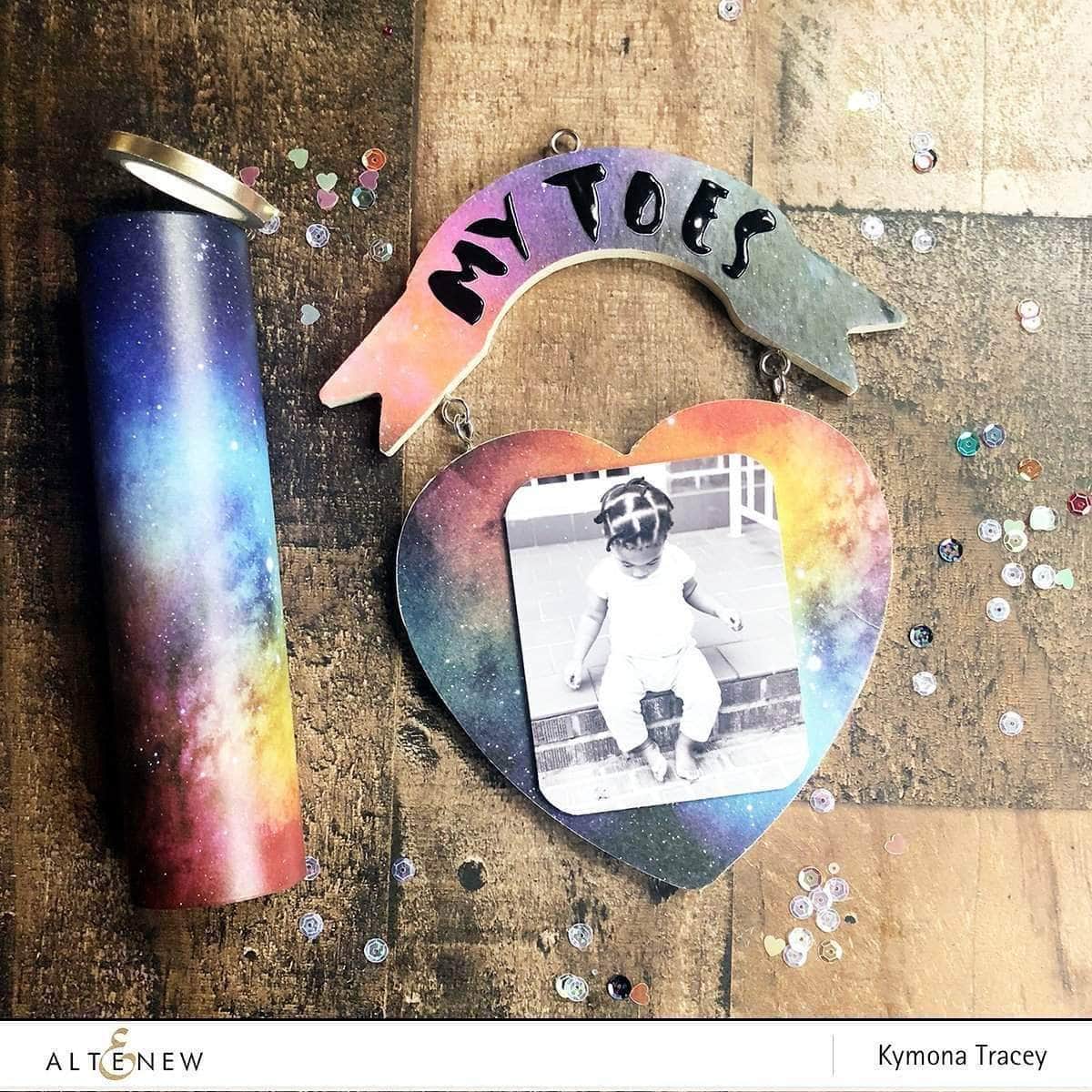 Altenew Creativity Kit Featurette Watercolor Galaxy Sky Class