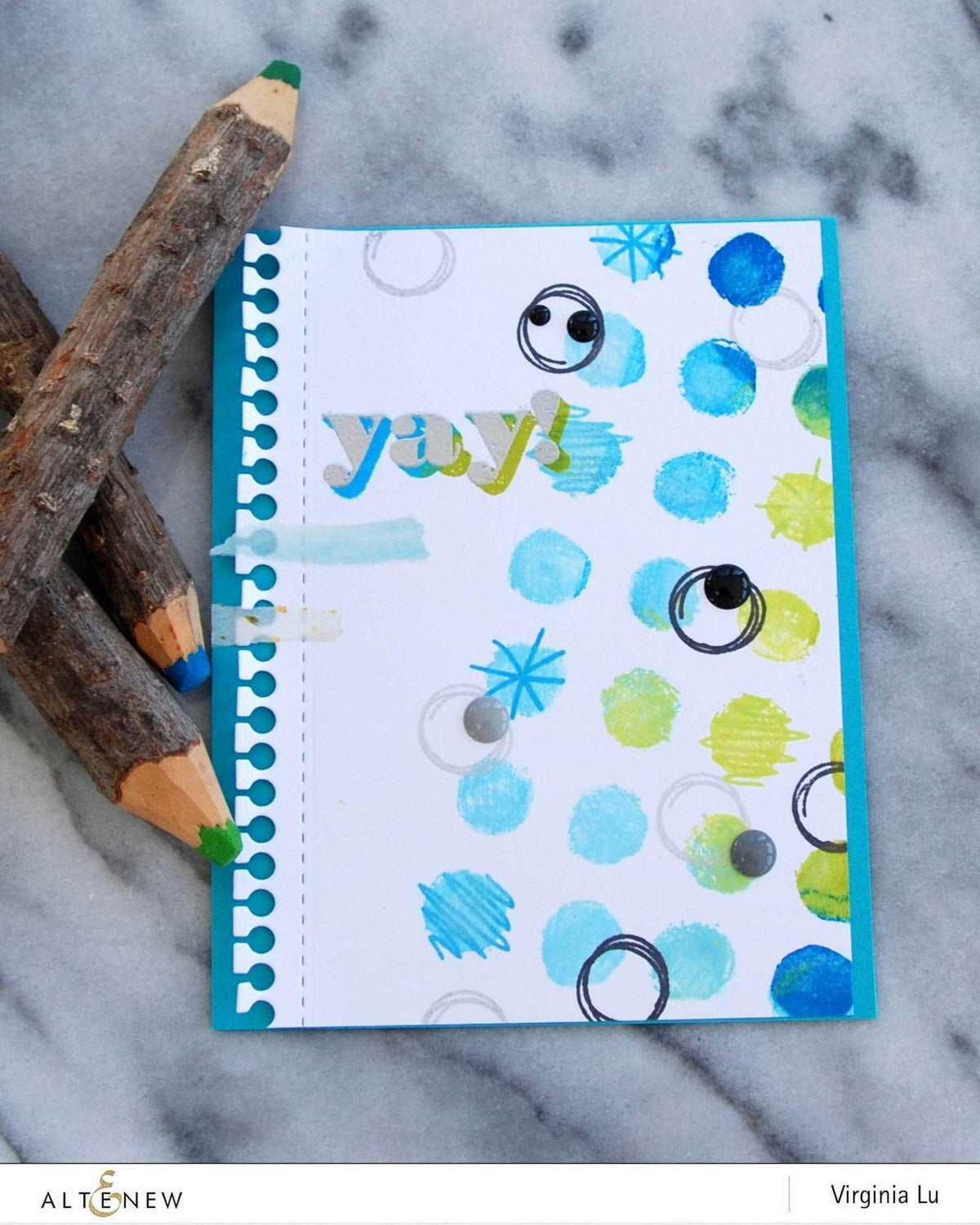 Altenew Creativity Kit Featurette Watercolor Look Using Artist Markers Class