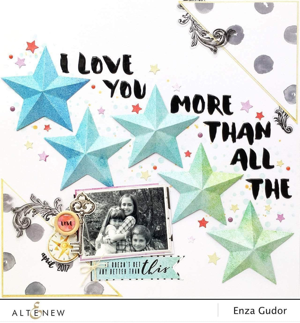 Altenew Creativity Kit Featurette Watercolored Die-Cuts Class