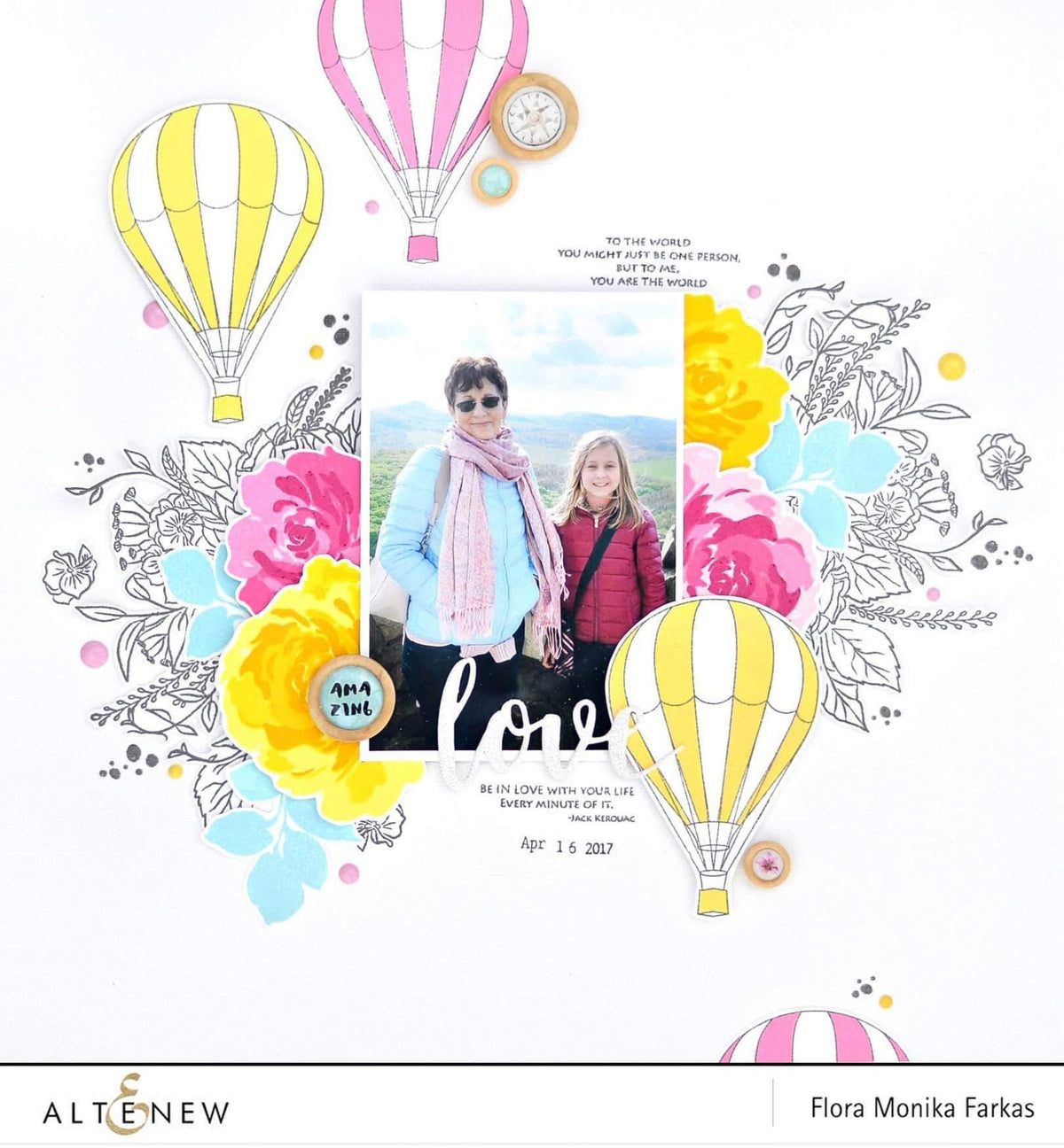 Altenew Creativity Kit Featurette Watercolored Die-Cuts Class