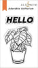 Photocentric Clear Stamps Adorable Anthurium Stamp Set