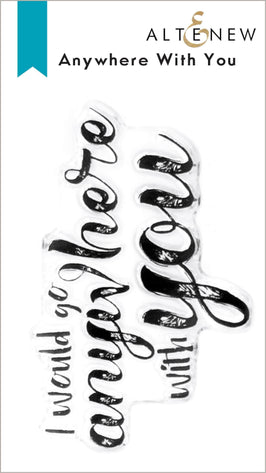 Photocentric Clear Stamps Anywhere With You Stamp Set