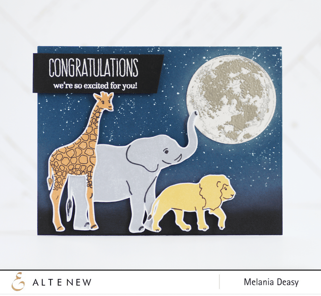 Photocentric Clear Stamps Baby Zoo Stamp Set