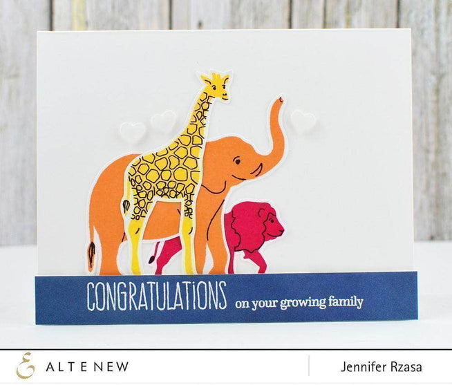 Photocentric Clear Stamps Baby Zoo Stamp Set