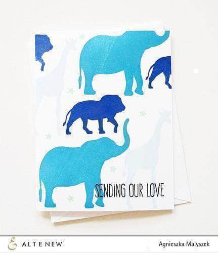 Photocentric Clear Stamps Baby Zoo Stamp Set