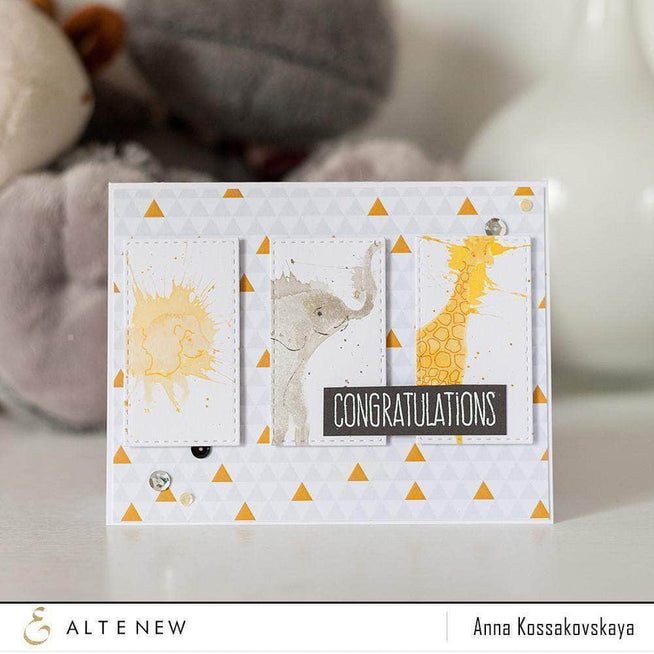 Photocentric Clear Stamps Baby Zoo Stamp Set