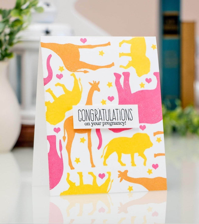 Photocentric Clear Stamps Baby Zoo Stamp Set