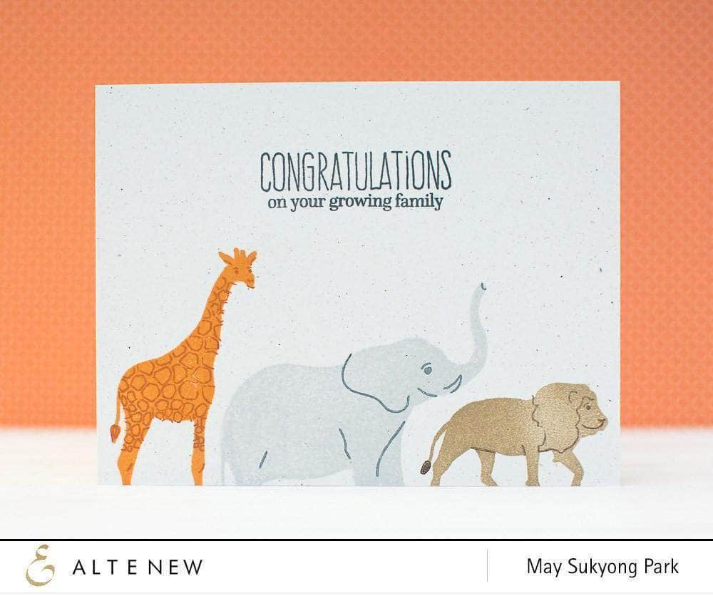 Photocentric Clear Stamps Baby Zoo Stamp Set