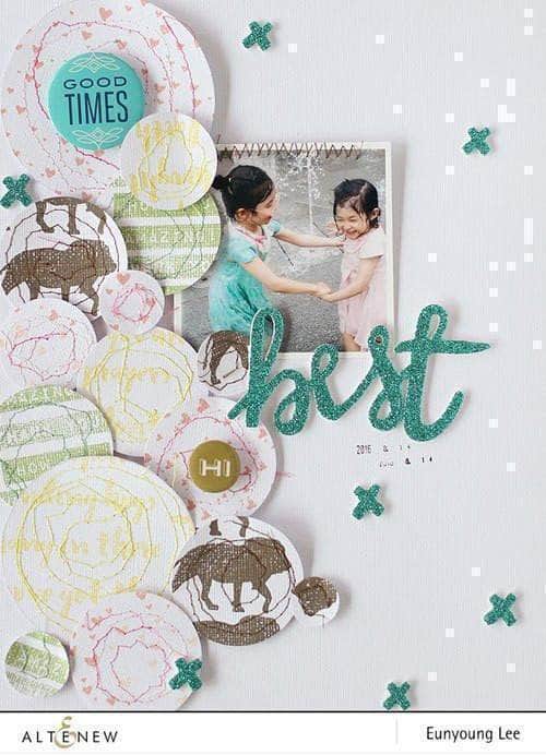 Photocentric Clear Stamps Baby Zoo Stamp Set
