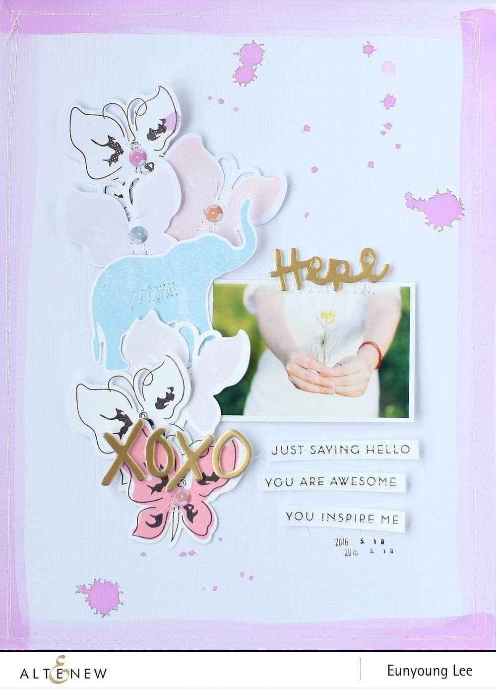 Photocentric Clear Stamps Baby Zoo Stamp Set