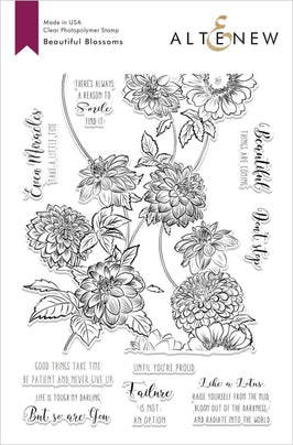 Photocentric Clear Stamps Beautiful Blossoms Stamp Set