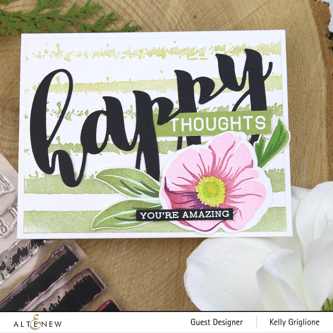 Photocentric Clear Stamps Birch Impressionism Stamp Set