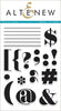 Photocentric Clear Stamps Bold Type Stamp Set