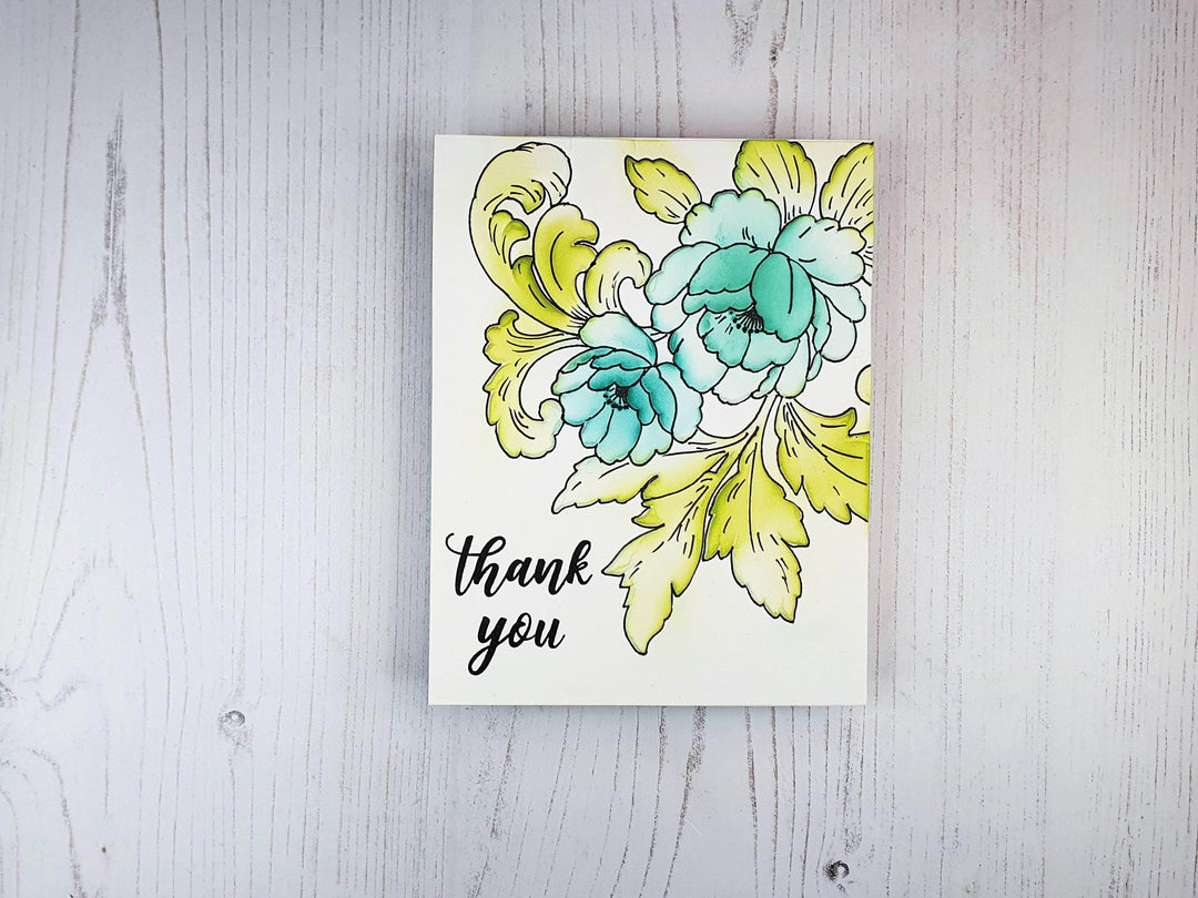 Photocentric Clear Stamps Book Engravings Stamp Set