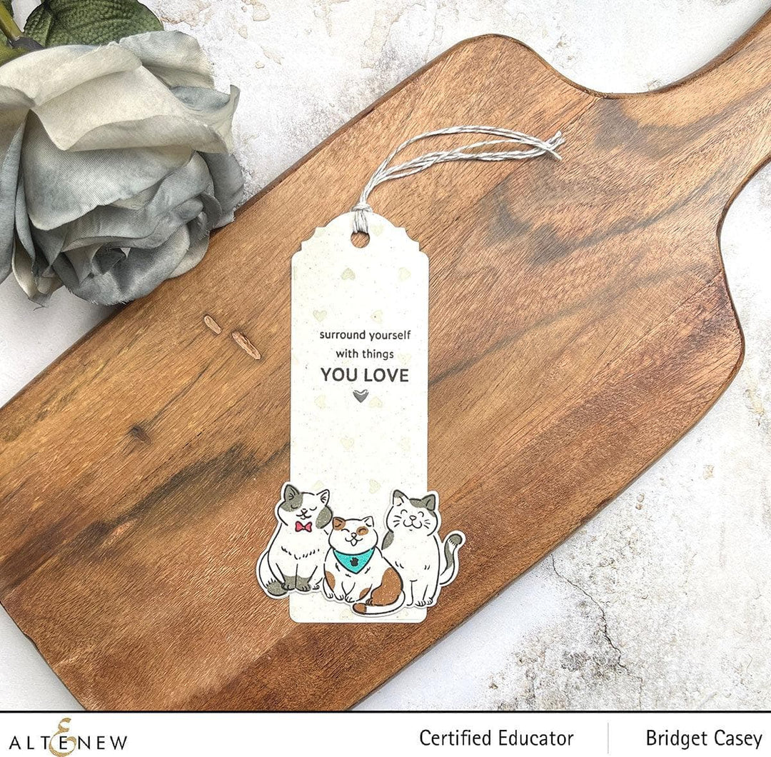Photocentric Clear Stamps Botanical Bookmark Stamp Set