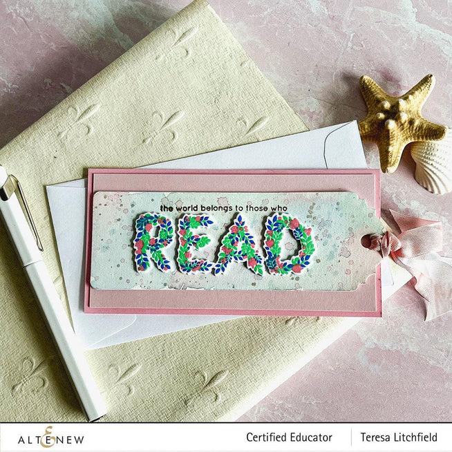 Photocentric Clear Stamps Botanical Bookmark Stamp Set