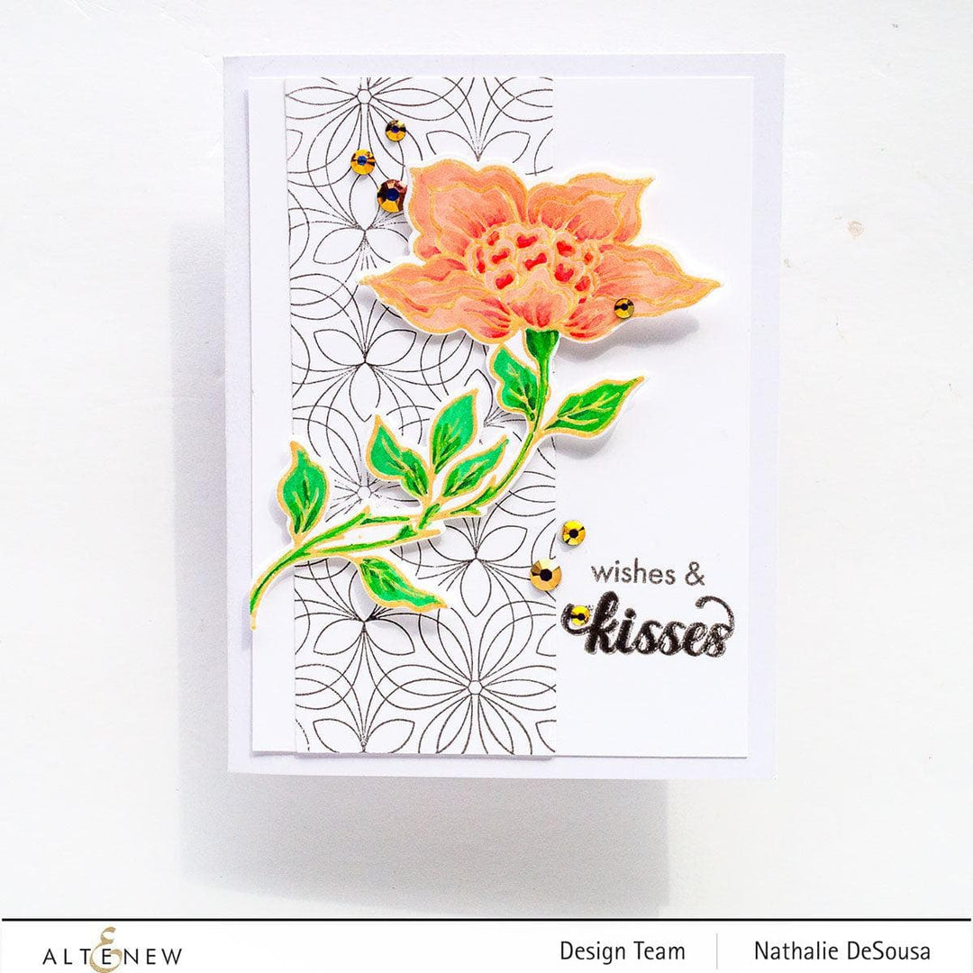 Photocentric Clear Stamps Botanical Bookmark Stamp Set