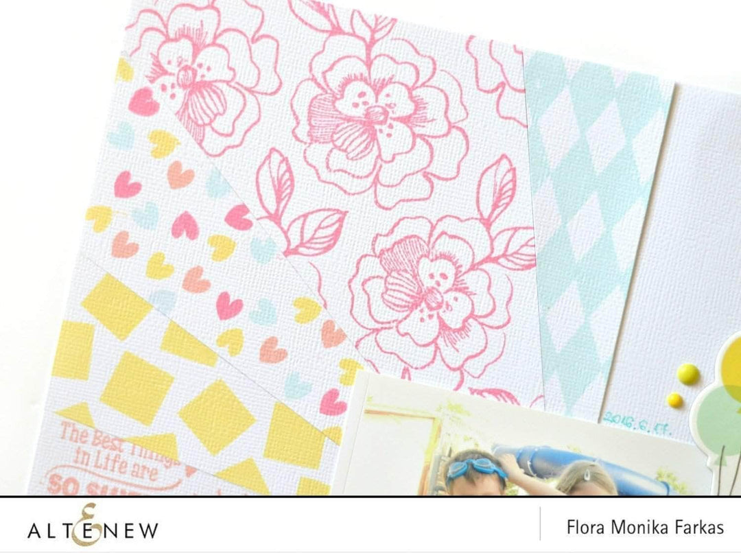 Photocentric Clear Stamps Botanical Garden Stamp Set