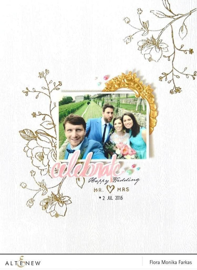 Photocentric Clear Stamps Botanical Garden Stamp Set