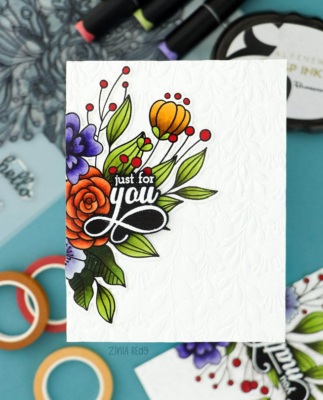 Photocentric Clear Stamps Bouquet of Love Stamp Set