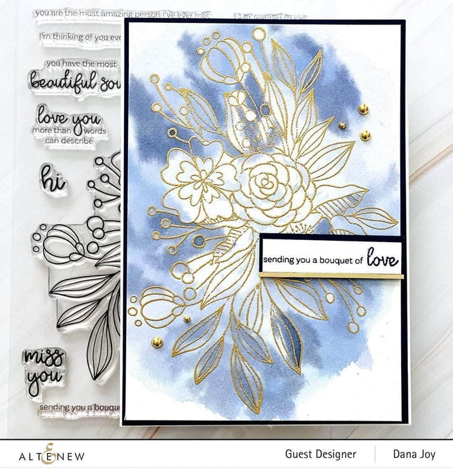 Photocentric Clear Stamps Bouquet of Love Stamp Set