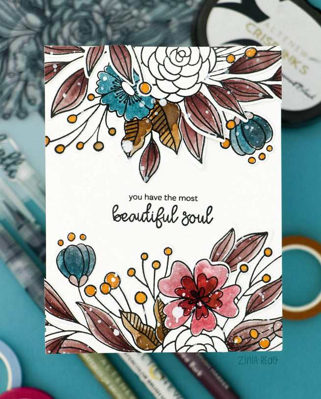Photocentric Clear Stamps Bouquet of Love Stamp Set