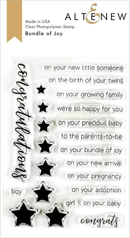 Photocentric Clear Stamps Bundle of Joy Stamp Set