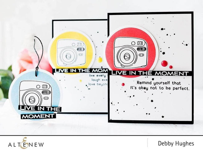 Photocentric Clear Stamps Capture Moments Stamp Set
