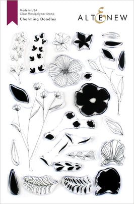 Photocentric Clear Stamps Charming Doodles Stamp Set