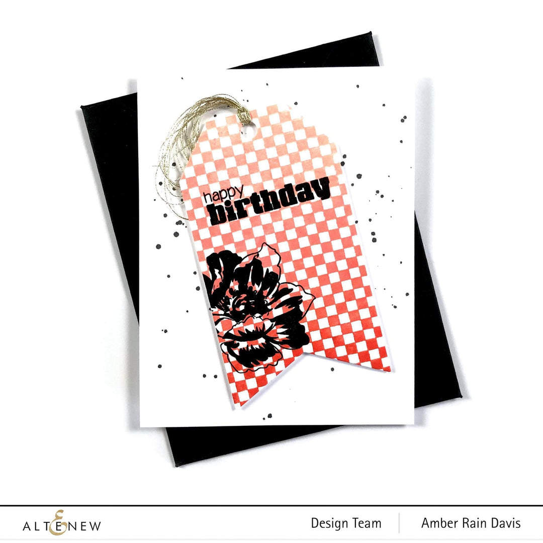 Photocentric Clear Stamps Checkerboard Stamp Set
