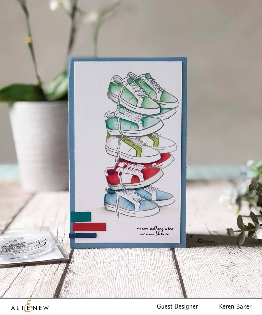Photocentric Clear Stamps Classic Sneakers Stamp Set