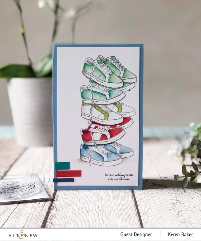 Photocentric Clear Stamps Classic Sneakers Stamp Set