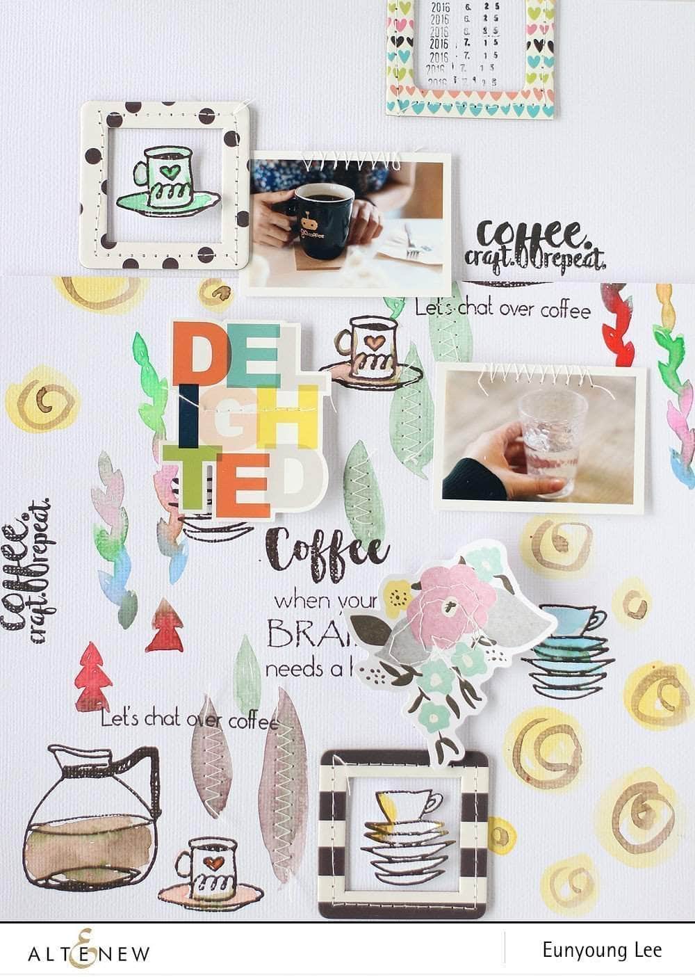 Photocentric Clear Stamps Coffee Love Stamp Set
