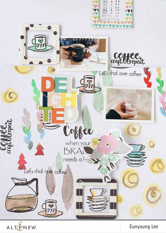 Photocentric Clear Stamps Coffee Love Stamp Set