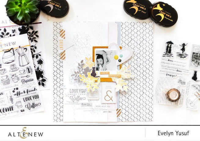 Photocentric Clear Stamps Coffee Love Stamp Set