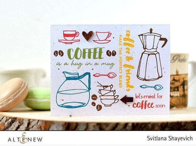 Photocentric Clear Stamps Coffee Love Stamp Set