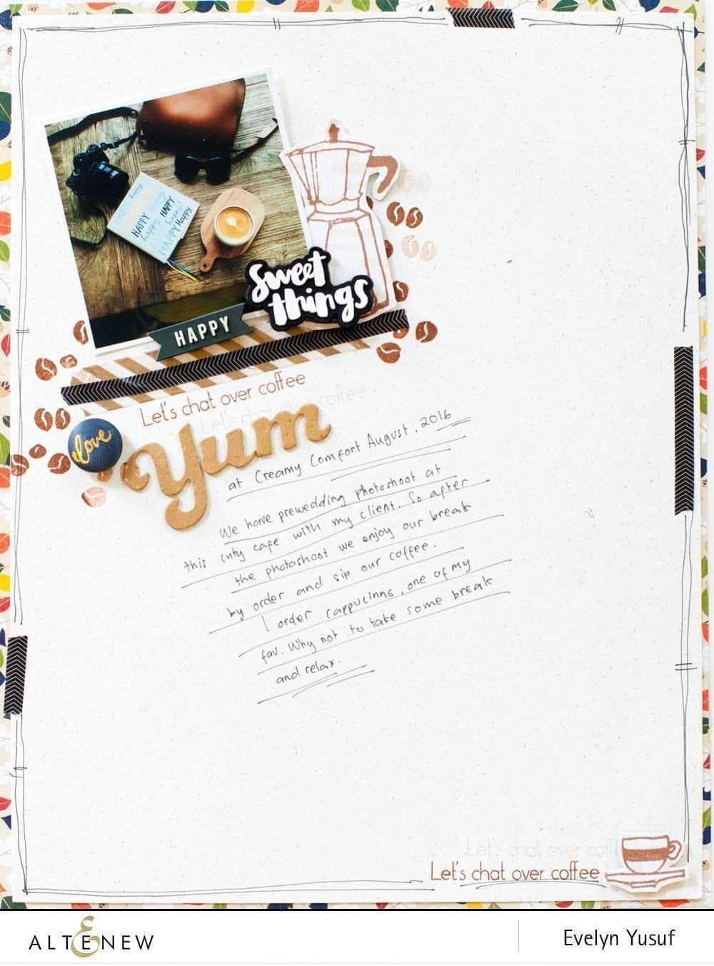 Photocentric Clear Stamps Coffee Love Stamp Set