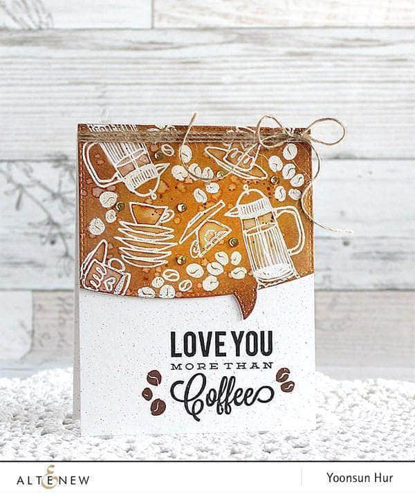 Photocentric Clear Stamps Coffee Love Stamp Set