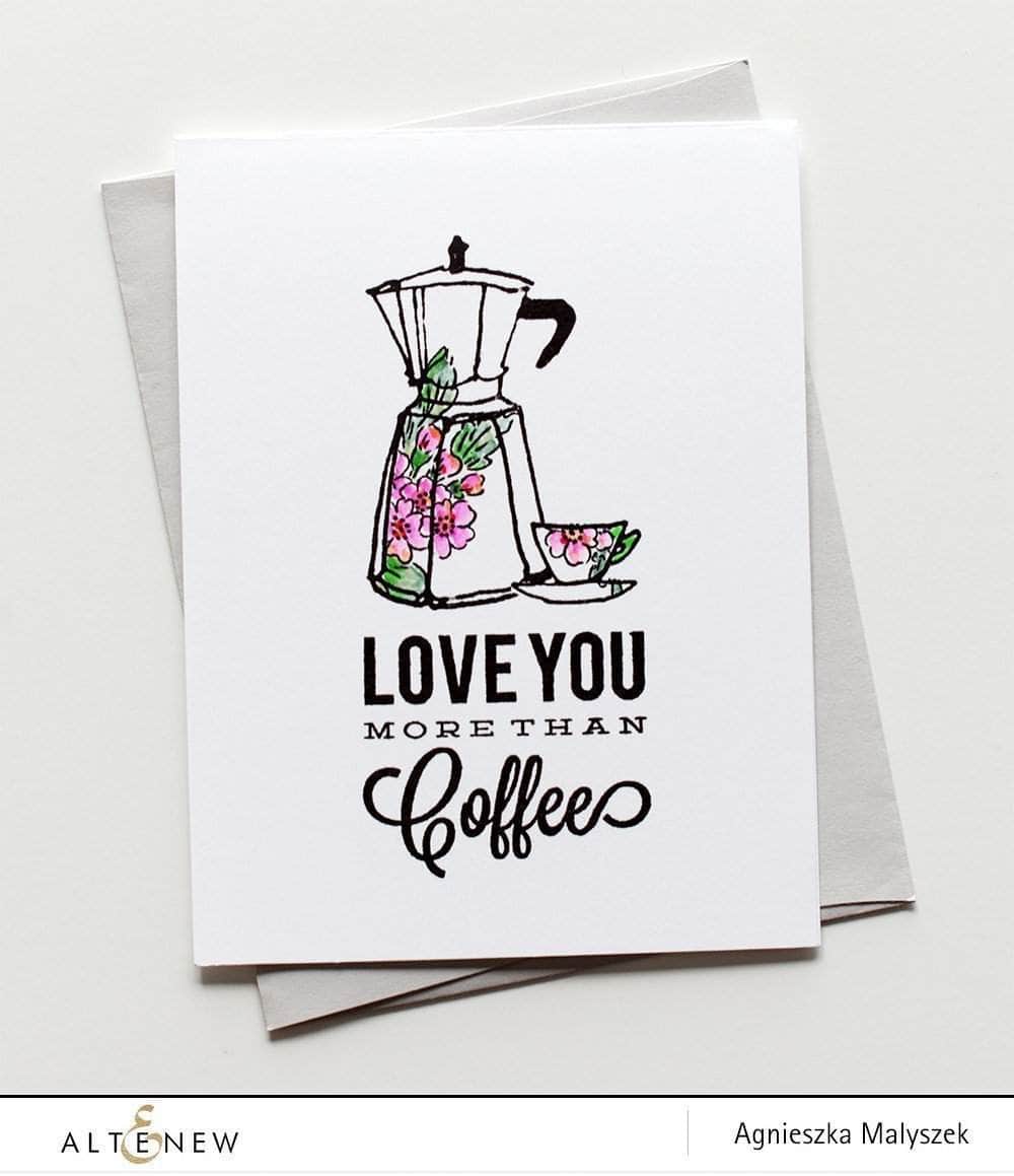 Photocentric Clear Stamps Coffee Love Stamp Set