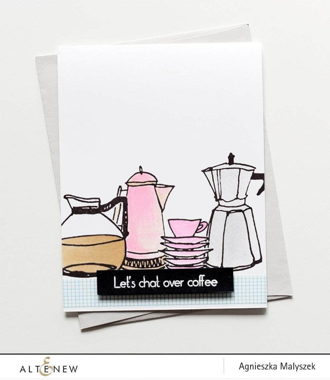 Photocentric Clear Stamps Coffee Love Stamp Set