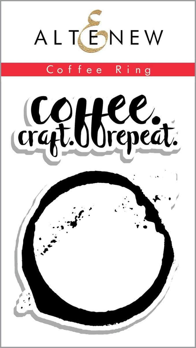 Photocentric Clear Stamps Coffee Ring Stamp Set