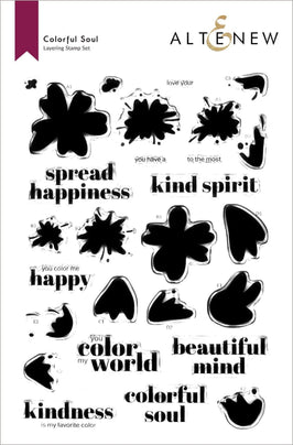 Photocentric Clear Stamps Colorful Soul Stamp Set