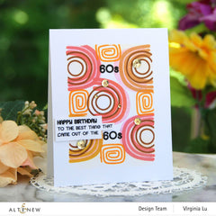 Photocentric Clear Stamps Cool Decades Stamp Set