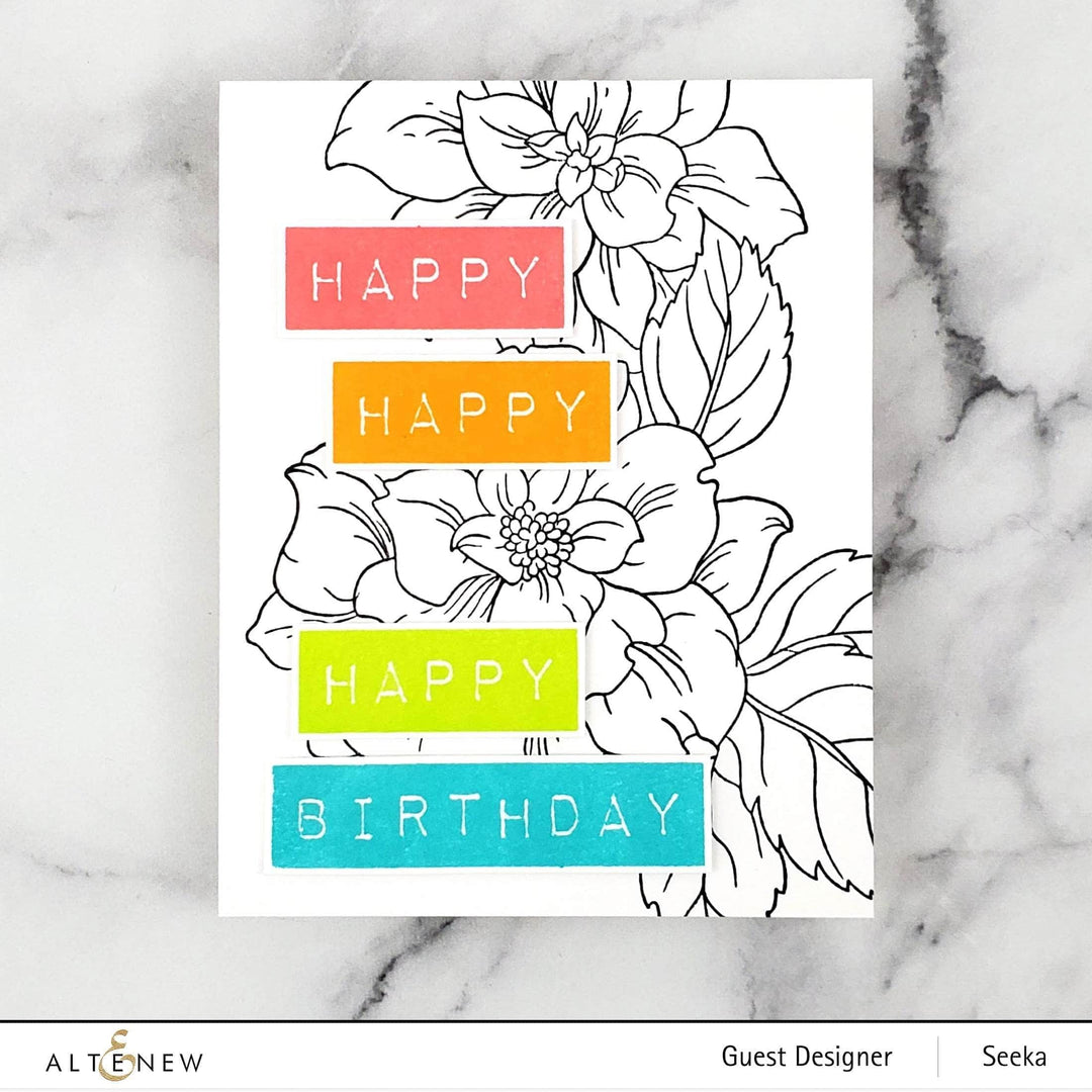 Photocentric Clear Stamps Courageous You Stamp Set