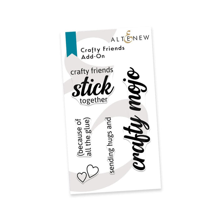 Photocentric Clear Stamps Crafty Friends Add-On Stamp Set