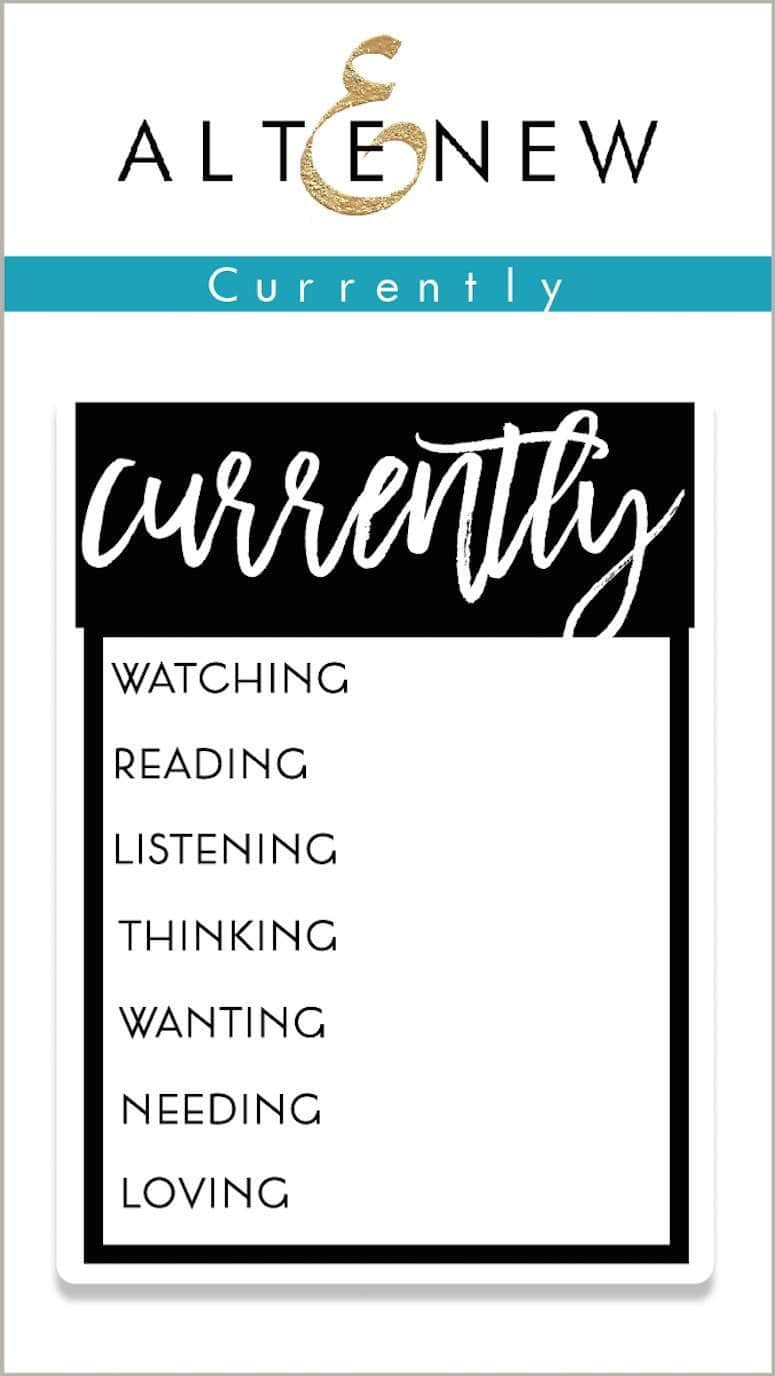 Photocentric Clear Stamps Currently Stamp Set